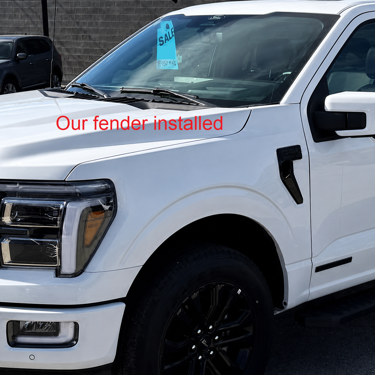 Installed automotive part fitment photo 1